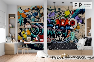 Фотообои FotoPrint «Стрит-арт»