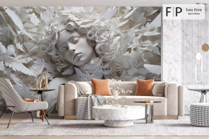 Фотообои FotoPrint «Скульптура девушки 2»