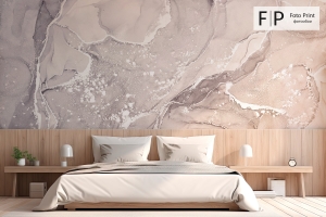 Фотообои FotoPrint «Серо-бежевый мрамор»